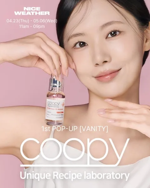 COOPY Skincare Pop-up The Hyundai Seoul #1