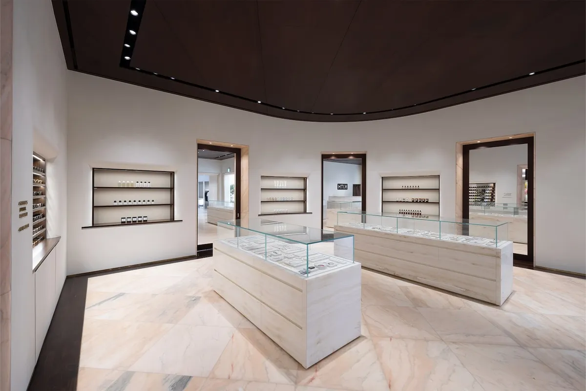 KITH Seoul Seongsu store interior with apparel display