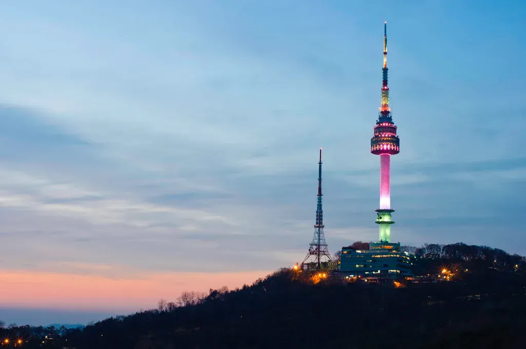 N Seoul Tower from Namsan