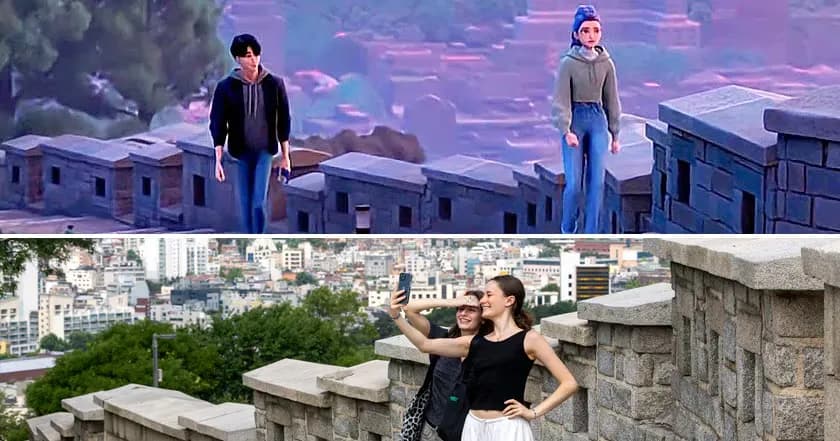 Naksan Park temple area