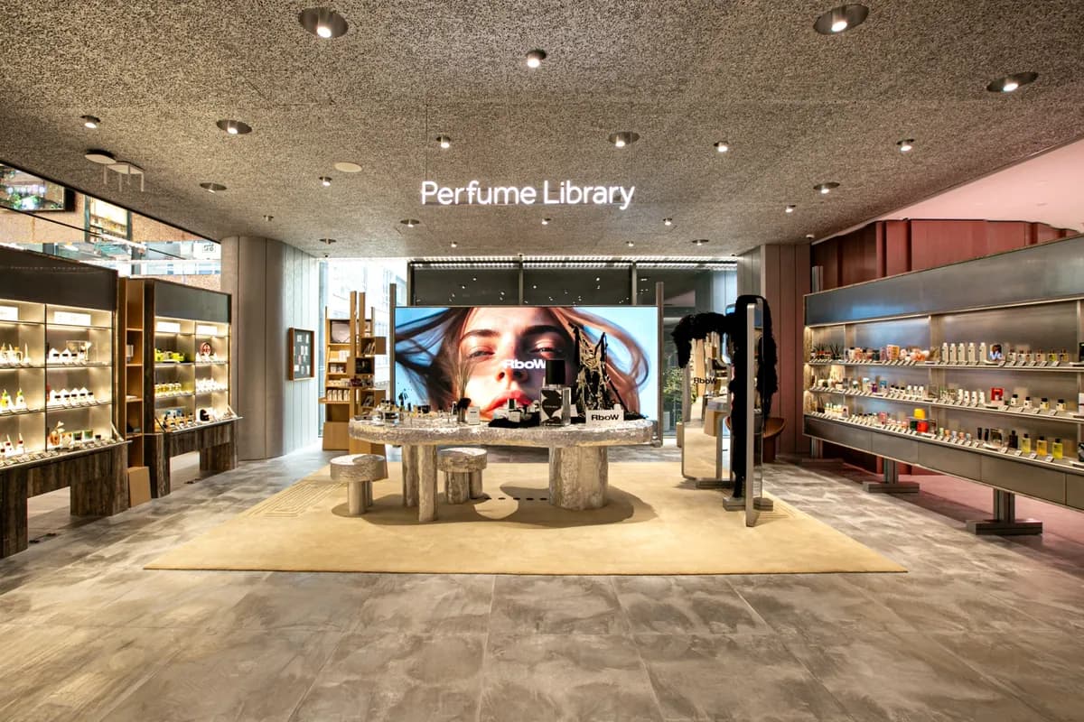 Olive Young N Seongsu 2F beauty and culture zone interior