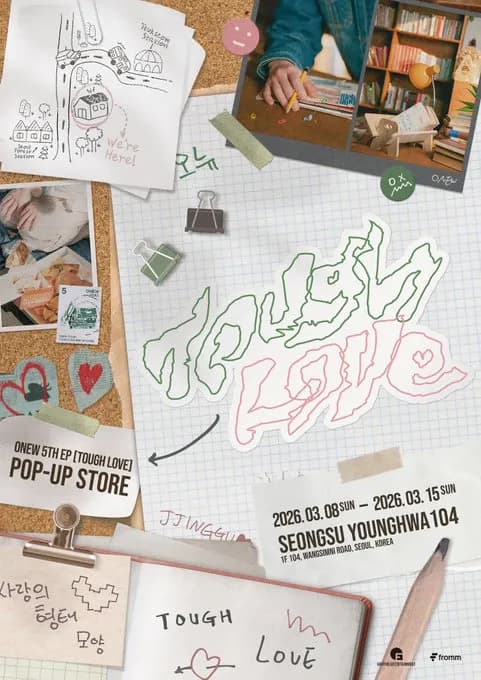ONEW 5th EP 'TOUGH LOVE' Pop-up