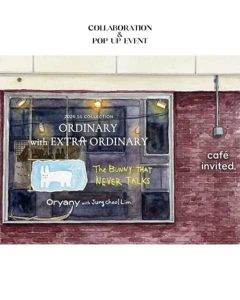 Oryany x Lim Jungchul Collab Pop-up Itaewon #2