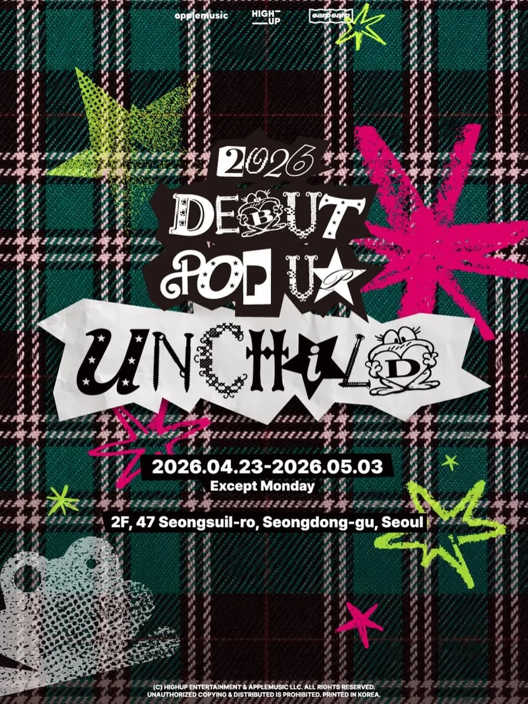 UNCHILD Debut Pop-up #1